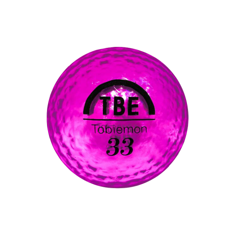 토비에몬 TBE T1 메탈 쥬얼리 골프공 공인구 12구(골드,핑크)